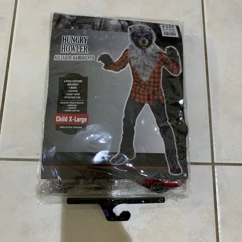 Hungry Howler Child Costume - X-Large.